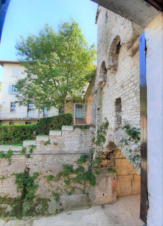 Hotel San Francesco E Il Lupo 古比奥 外观 照片